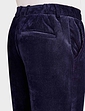 Pegasus Sherpa Lined Cord Trousers - Navy