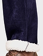 Pegasus Sherpa Lined Cord Trousers - Navy