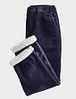 Pegasus Sherpa Lined Cord Trousers - Navy