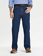 Pegasus Hidden Stretch Waist Jean With Belt - Blue