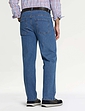 Pegasus Hidden Stretch Waist Jean With Belt - Light Blue