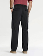 Pegasus Stretch Cargo Trousers With Belt - Black