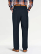 Pegasus Moleskin Trouser With Hidden Stretch Waist - Navy