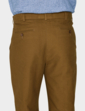 Pegasus Moleskin Trouser With Hidden Stretch Waist - Tobacco