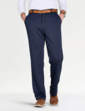 Pegasus Fleece Lined Stretch Trouser - Navy