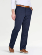 Pegasus Fleece Lined Stretch Trouser - Navy