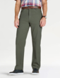 Pegasus Twill Jean With Hidden Stretch and Free Belt - Khaki