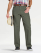 Pegasus Twill Jean With Hidden Stretch and Free Belt - Khaki