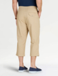 Cotton Rugby Crop Trouser - Sand