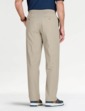 Pegasus Elasticated Waist Seersucker Trouser - Bark