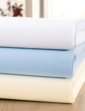 Cotton Jersey Fitted Sheets - Blue