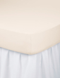 Cotton Jersey Fitted Sheets - Cream