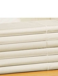 400 Thread Count Egyptian Cotton Sateen Fitted Sheet - Ivory