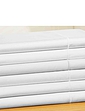 400 Thread Count Egyptian Cotton Sateen Extra Deep Fitted Sheet - White