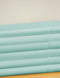 Belledorm 400 Thread Count Egyptian Cotton Sateen Flat Sheet - Duck Egg Blue