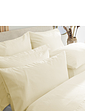 400 Thread-Count Egyptian Cotton Sateen Housewife Pillowcase - Cream