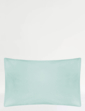 Belledorm 400 Thread-Count Egyptian Cotton Sateen Housewife Pillowcase - Duck Egg Blue
