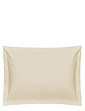 400 Thread-Count Egyptian Cotton Sateen Oxford Pillowcase - Cream