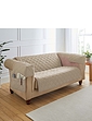 Plain Quilted Furniture Protectors - Beige