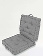 Luxury Double Booster Cushion - Grey