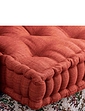 Booster Cushion For Two Seater Sofa - Terracotta