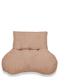 Faux Suede Back Support - Mink