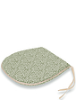 Leaf Print Kitchen and Dining Seat Pad - Green