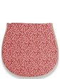 Leaf Print Kitchen and Dining Seat Pad - Red