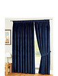 Lined Velour Curtains
