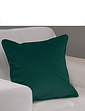 Velour Cushion Cover - Green