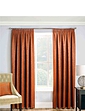 Marla Thermal Lined Blackout Curtains - Terracotta