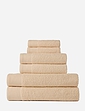 600 gsm Egyptian Cotton Towels - Biscuit