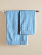 600 gsm Egyptian Cotton Towels - Soft Blu