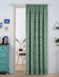 Lana Jacquard Door Curtains with FREE Tie Back - Green