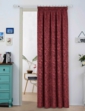 Lana Jacquard Door Curtains with FREE Tie Back - Wine