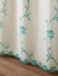 Exeter Lined Voile Curtains - Teal