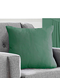 Plain Satin Cushion Covers - Green