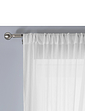 Windsor Macrame Voile Panel With Tie Back White