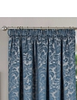 Buckingham Lined Jacquard Curtains - Duck Egg Blue