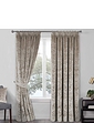Taylor Interlined Thermal Velour Curtains - Natural