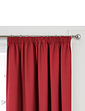 Woven Satin Total Blackout Curtains - Wine