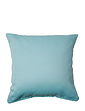 Woven Satin Filled Cushion - Teal