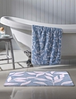 Sandringham Bath Mat - Blue