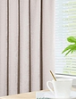 Camden Heavyweight Total Blackout Lined Chenille Curtains - Cream