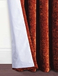 Camden Heavyweight Total Blackout Lined Chenille Curtains - Terracotta