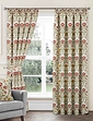 Vermont Jacquard Chenille Curtains - Terracotta