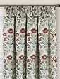 Vermont Jacquard Chenille Lined Door Curtain - Blue