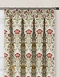 Vermont Jacquard Chenille Lined Door Curtain - Terracotta