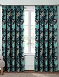 Chatsworth Velour Curtains - Green