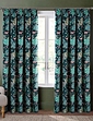 Chatsworth Velour Curtains - Green